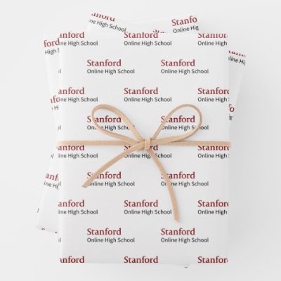 Stanford Online High School Graduate Wrapping Paper Sheets