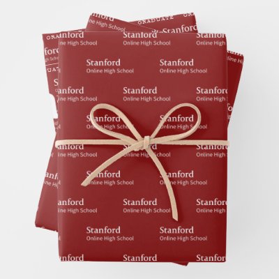 Stanford Online High School Graduate Wrapping Paper Sheets