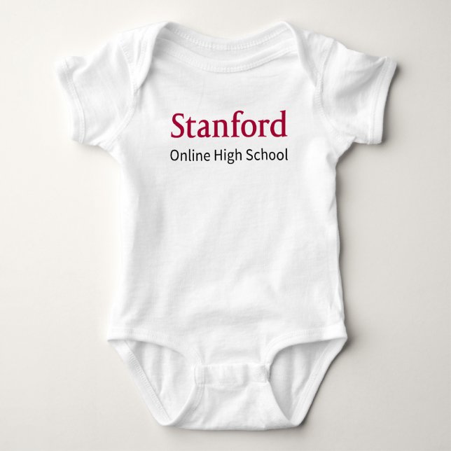 Stanford Online High School Logo Baby Bodysuit (Front)