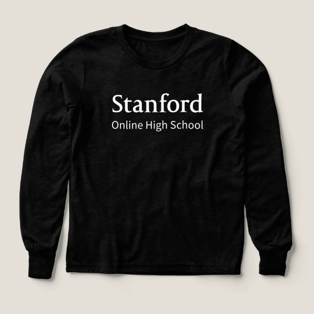 Stanford Online High School Logo Tri-Blend Shirts (Design Front)