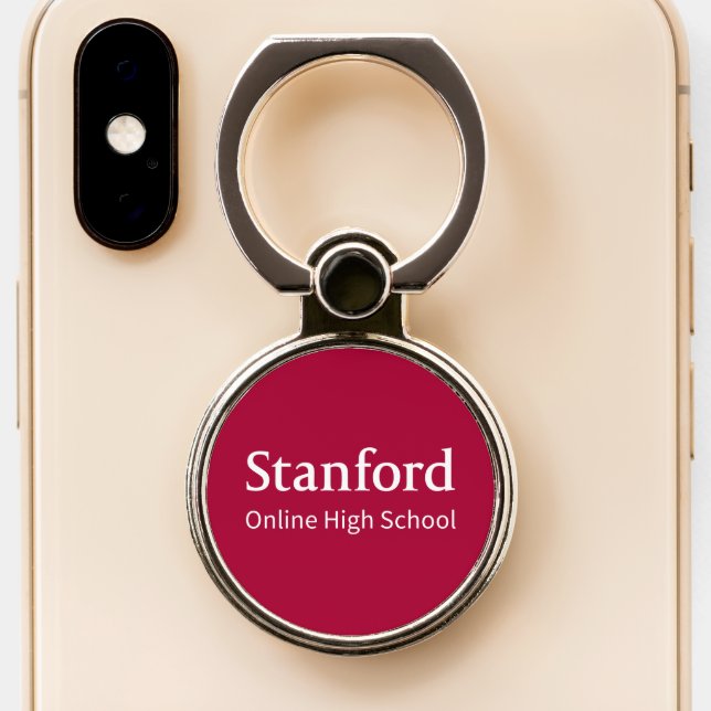 Stanford Online High School  Phone Ring Stand (Close Up)