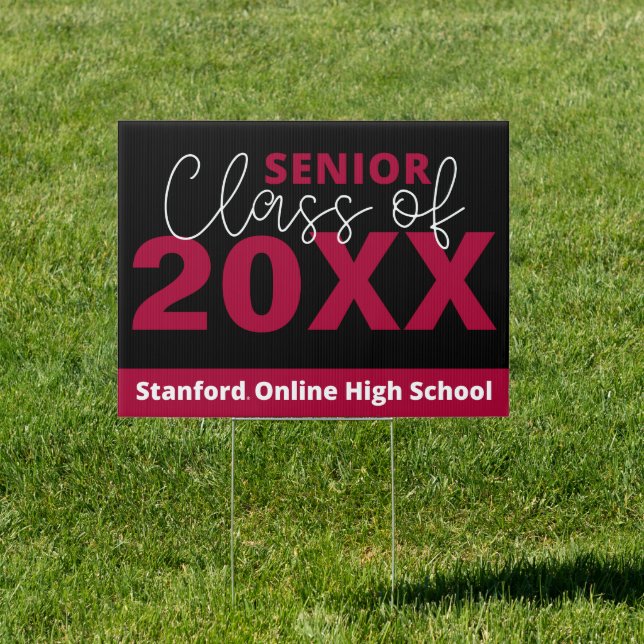 Stanford Online High School | Senior 2023 Sign (Insitu)