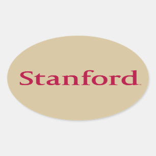 Stanford Oval Sticker