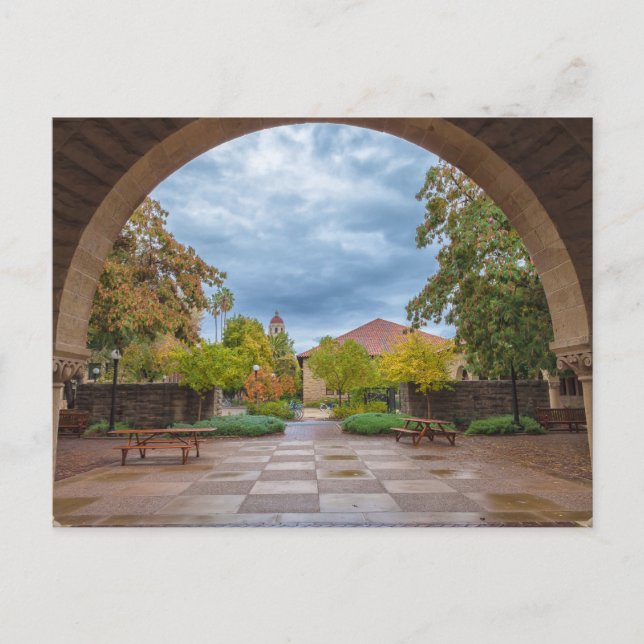 Stanford University Campus in Autumn Postcard (Front)