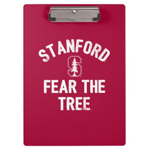 Stanford University  Fear The Stanford Tree Clipboard