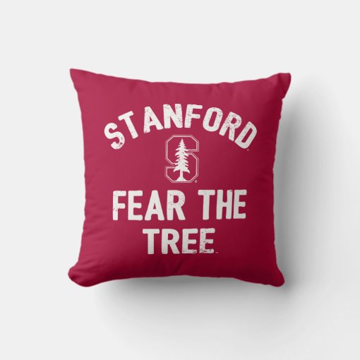 Stanford University | Fear The Stanford Tree Throw Pillow | Zazzle