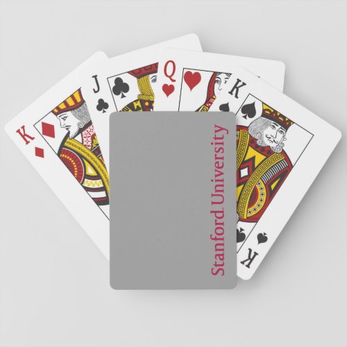 Stanford University Playing Cards