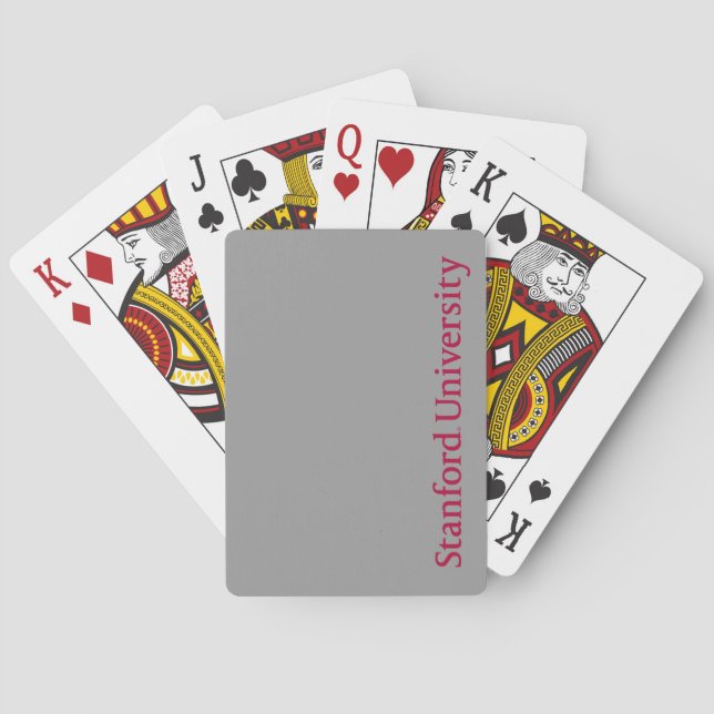 Stanford University Poker Cards (Back)