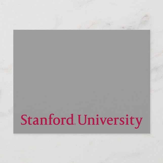 Stanford University Postcard (Front)