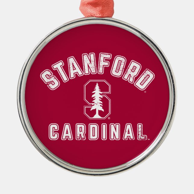 Stanford University | Proud Cardinals Metal Ornament (Front)