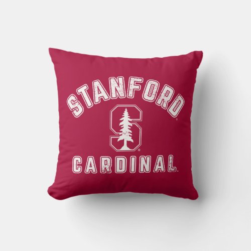 Stanford University  Proud Cardinals Throw Pillow