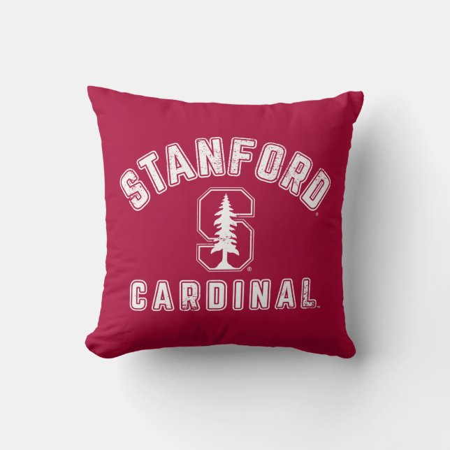 Stanford University | Proud Cardinals Throw Pillow (Front)