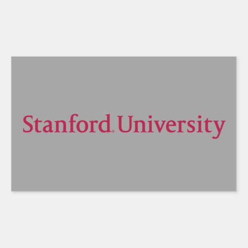 Stanford University Rectangular Sticker