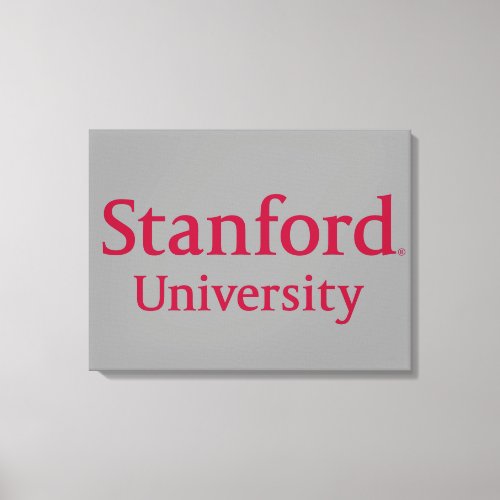 Stanford University Stacked Canvas Print
