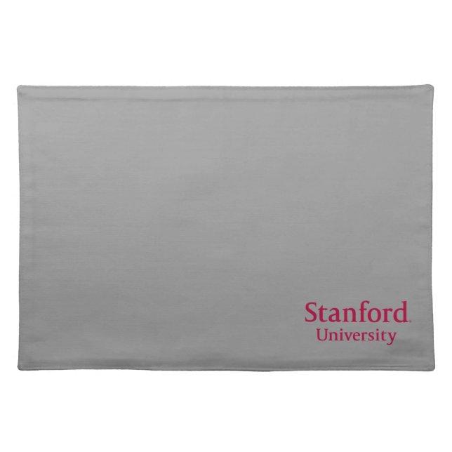 Stanford University Stacked Cloth Placemat (Front)