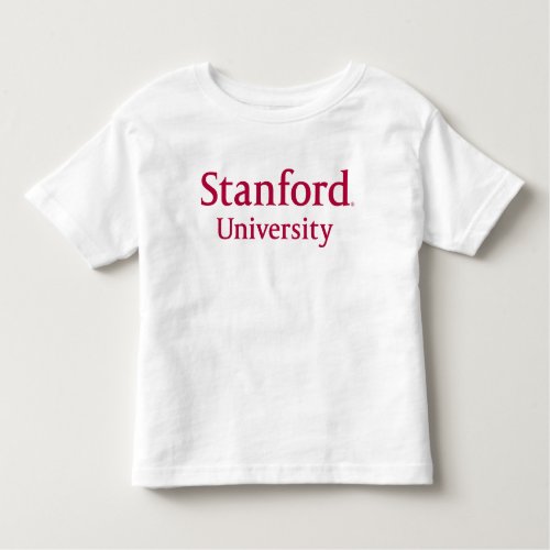 Stanford University Stacked Toddler T_shirt