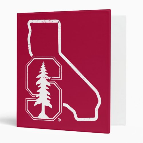 Stanford University  Standford Tree State Logo Binder
