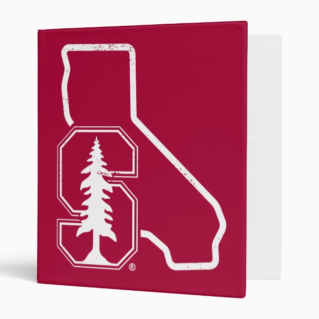 Stanford University | Standford Tree State Logo Binder (Front/Inside)