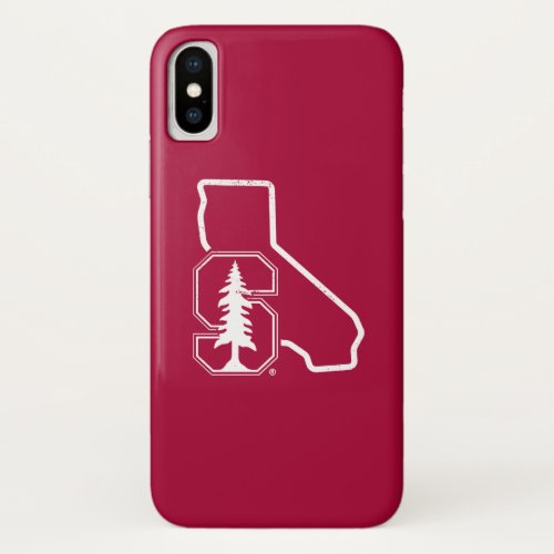 Stanford University  Standford Tree State Logo iPhone X Case