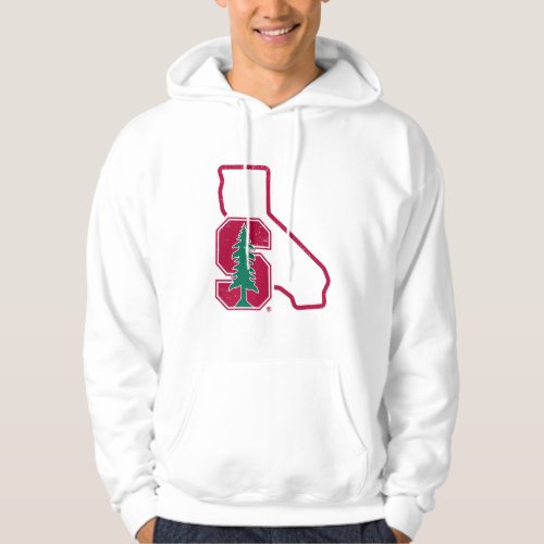 Stanford University  Standford Tree State Logo Hoodie