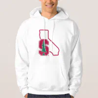 Stanford University with Cardinal Block S & Tree Hoodie