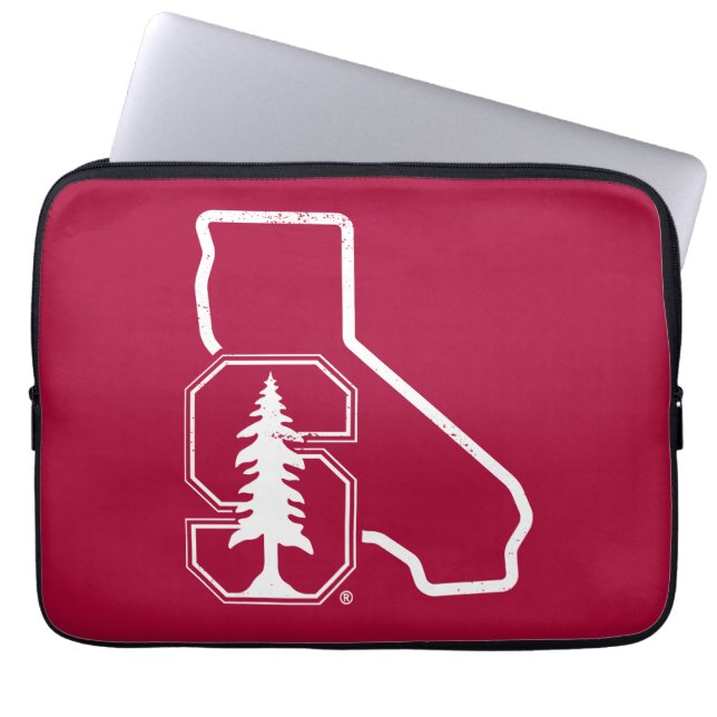 Stanford University | Standford Tree State Logo Laptop Sleeve (Front)