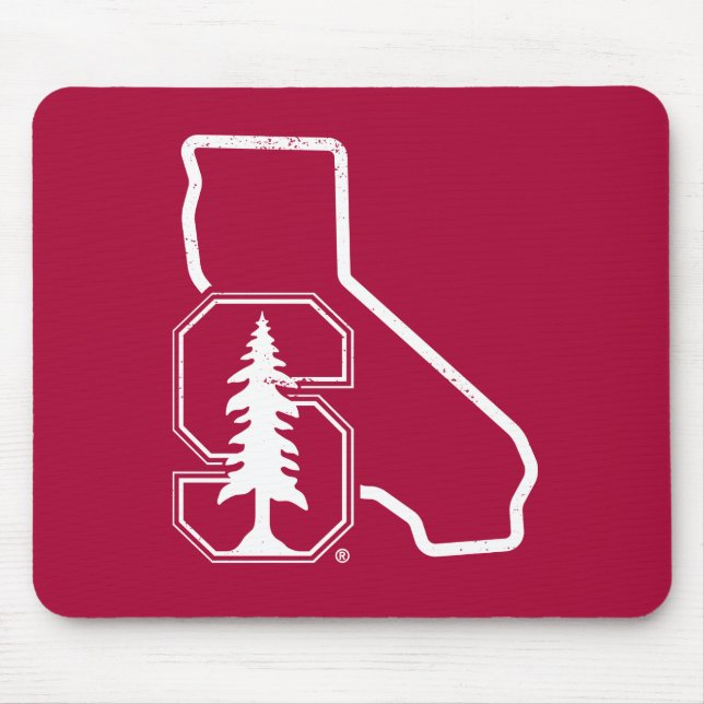 Stanford University | Standford Tree State Logo Mouse Pad (Front)
