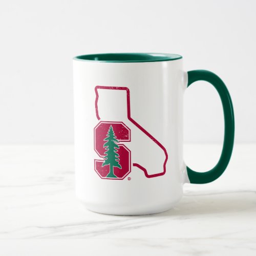 Stanford University  Standford Tree State Logo Mug