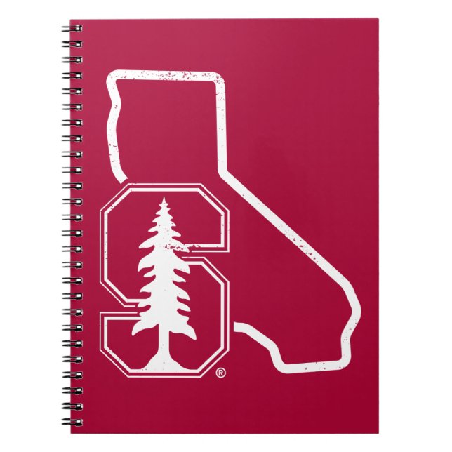 Stanford University | Standford Tree State Logo Notebook (Front)