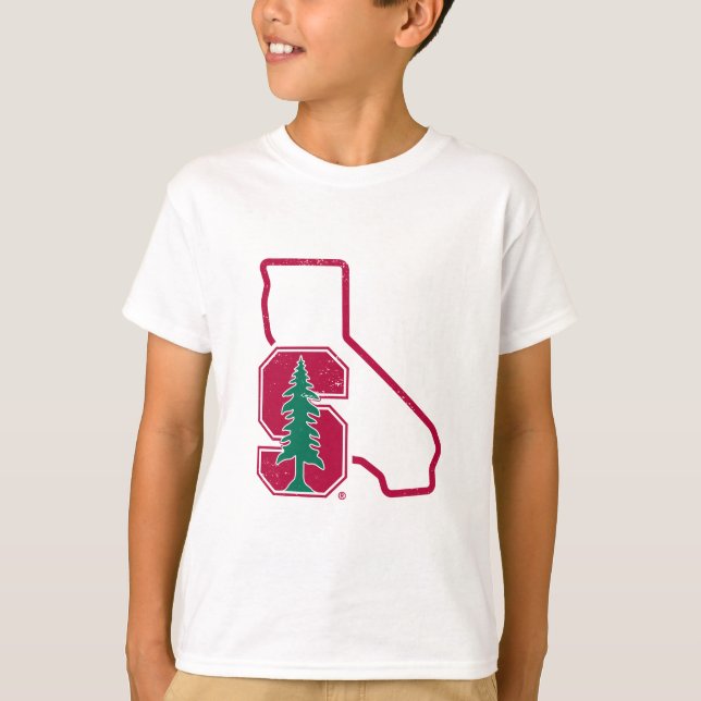 Stanford University | Standford Tree State Logo T-Shirt (Front)