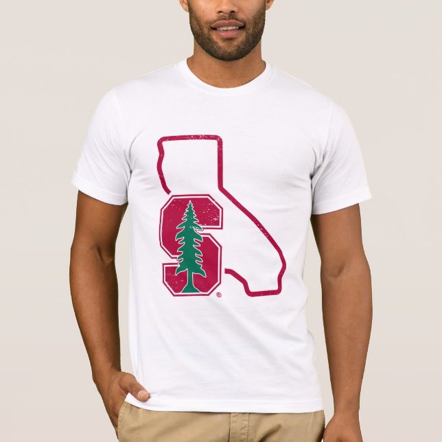 Stanford University | Standford Tree State Logo T-Shirt (Front)