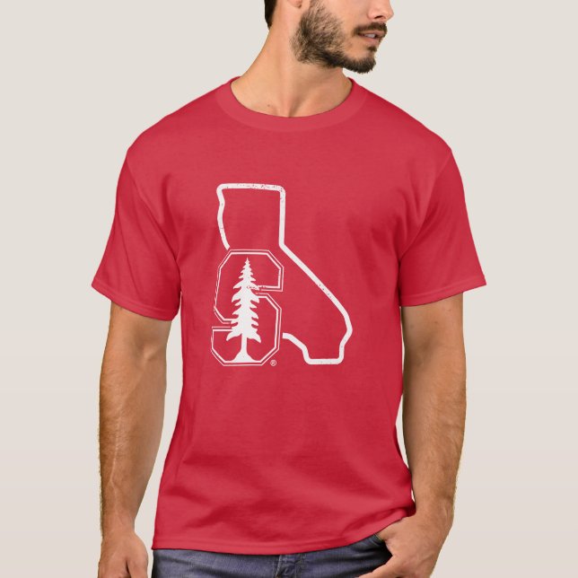 Stanford University | Standford Tree State Logo T-Shirt (Front)