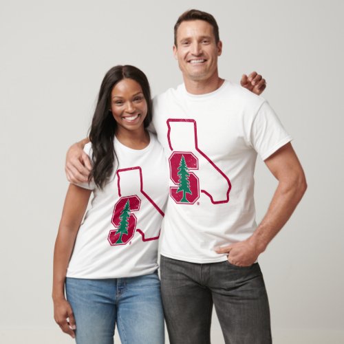 Stanford University  Standford Tree State Logo T_Shirt