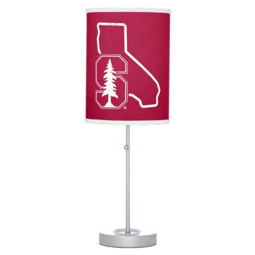 Stanford University  Standford Tree State Logo Table Lamp