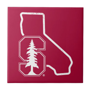 Stanford University   Standford Tree State Logo Tile