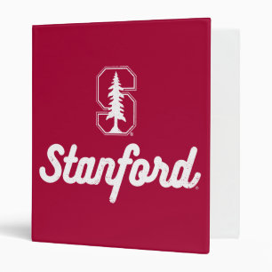 Stanford University The Stanford Tree 3 Ring Binder