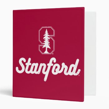 Stanford University | The Stanford Tree 3 Ring Binder by Stanford at Zazzle