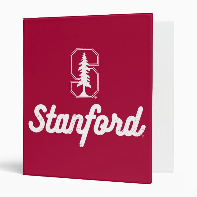 Stanford University | The Stanford Tree 3 Ring Binder (Front/Inside)