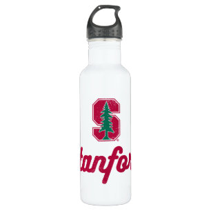 Stanford University   The Stanford Tree Stainless Steel Water Bottle