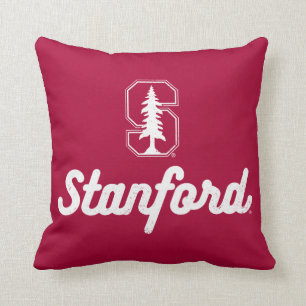 Stanford University   The Stanford Tree Throw Pillow