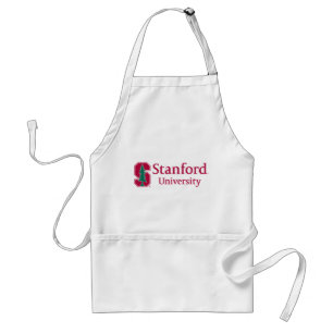 Stanford University with Cardinal Block "S" & Tree Adult Apron