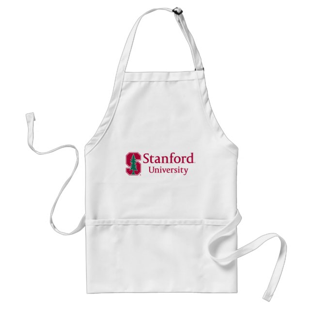 Stanford University with Cardinal Block "S" & Tree Adult Apron (Front)