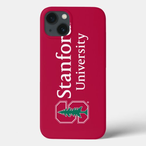 Stanford University with Cardinal Block S  Tree iPhone 13 Case