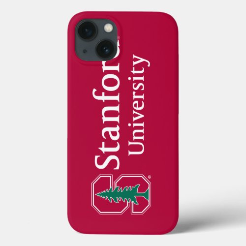 Stanford University with Cardinal Block S  Tree iPhone 13 Case
