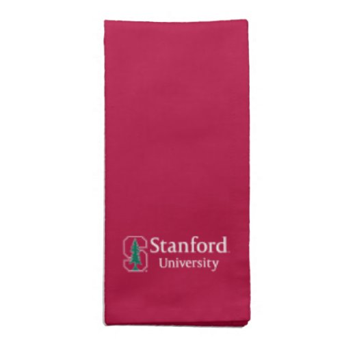 Stanford University with Cardinal Block S  Tree Cloth Napkin