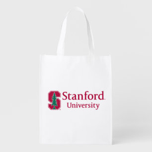 Stanford University with Cardinal Block "S" & Tree Grocery Bag
