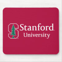 Stanford University with Cardinal Block "S" & Tree