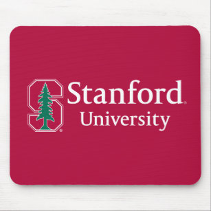 Stanford University with Cardinal Block "S" & Tree Mouse Pad