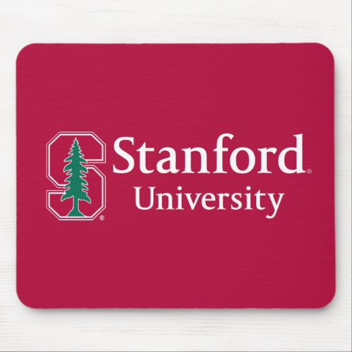 Stanford University with Cardinal Block S  Tree Mouse Pad