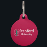 Stanford University with Cardinal Block "S" & Tree Pet Name Tag<br><div class="desc">Check out these official Stanford University designs! Personalize your own Stanford merchandise on Zazzle.com! Click the Customize button to insert your own name, class year, or club to make a unique product. Try adding text using various fonts & view a preview of your design! Zazzle's easy to customize products have...</div>
